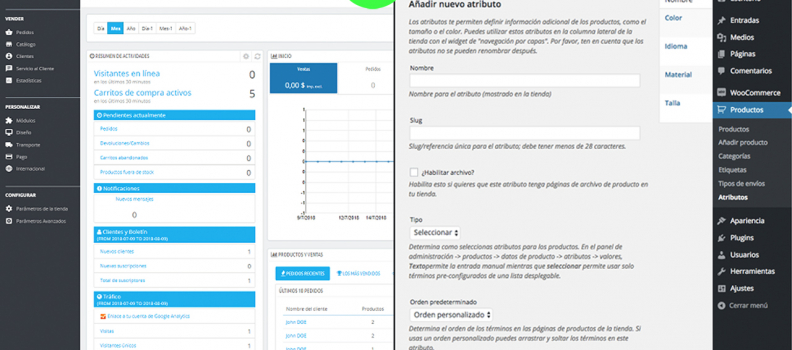 Diferencias entre PrestaShop y WooCommerce